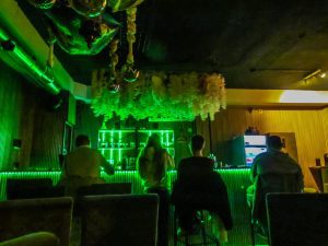 Cannabis Social Club Villamartin Torrevieja Orihuela Costa Spain Dispensary Green Neon LED