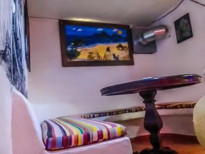 Private Seating at Kings Grass Cannabis Social Club Puerto Del Carmen Lanzarote