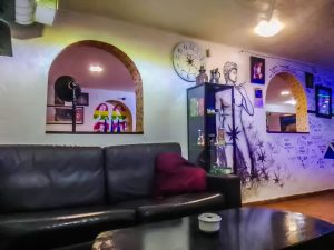 Comfortable Seating at Kings Grass Cannabis Social Club Puerto Del Carmen Lanzarote