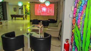 Green Moon Cannabis Social Club Alicante Seating Area