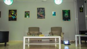 Green Moon Cannabis Social Club Alicante Seating