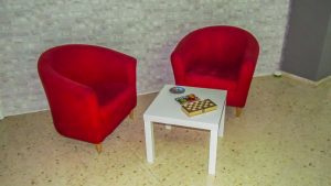 Green Moon Cannabis Social Club Alicante Seating Area