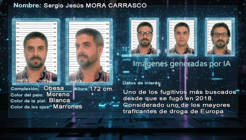 Spanish police use AI to visualise disguises for one of the most wanted drug traffickers in Europe