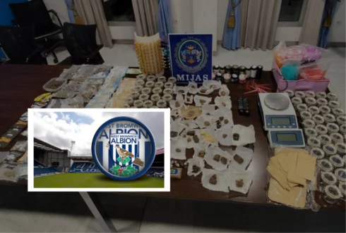 Ex-Premier League footballer, 47, arrested in Costa del Sol drug raid