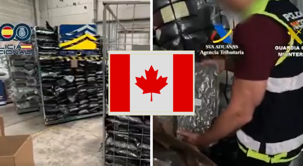 Three tonnes of cannabis from Canada found in Valencia port