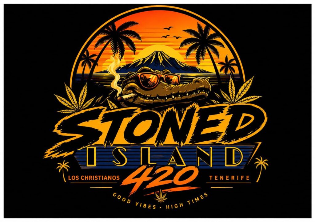 Stoned Island Cannabis Social Club Los Christianos Tenerife Logo